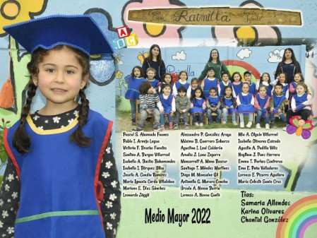 Diseño fotografía graduacion kinder