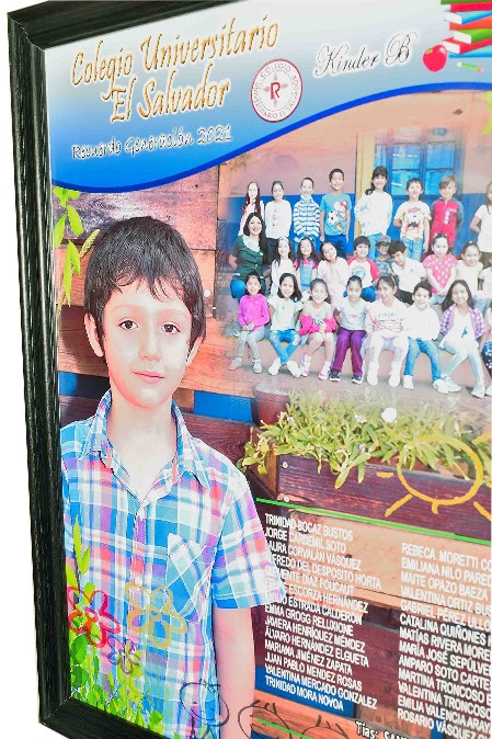 Marco para cuadro kinder 30x40 cm