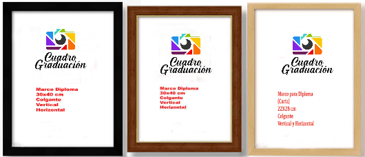 Cuadro marco para fotos en 30x40 cm