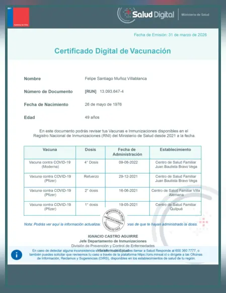 Certificado de inhabilidades, en donde indica que podemos trabajar con niños