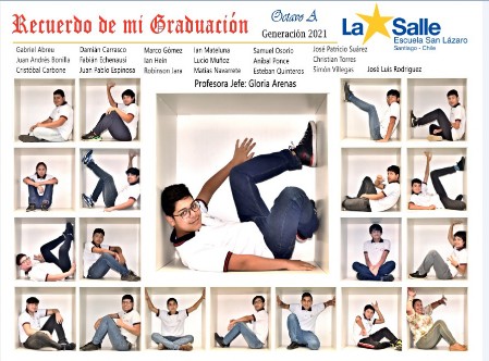 Cuadro cubo Graduación