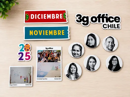 Imanes publicitarios personalizados para empresa, ideales para refrigeradores, vehículos y promoción de servicios en Chile.